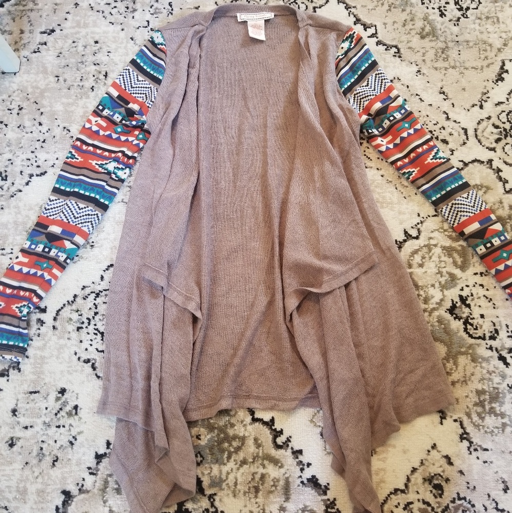 Khaki cardigan